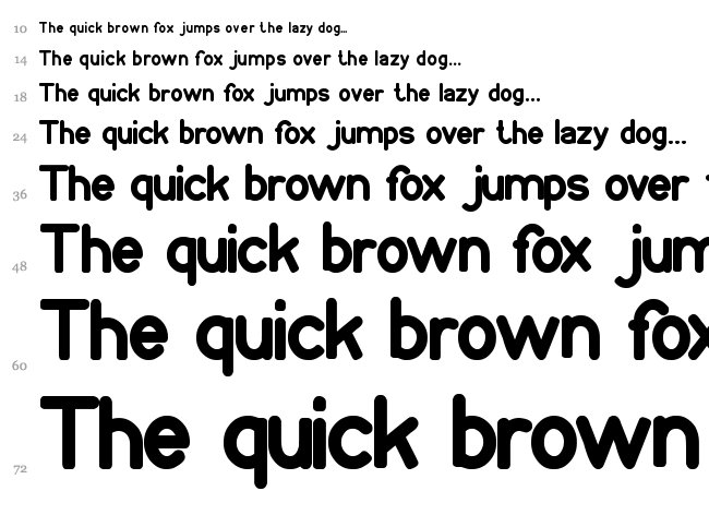 Young forever font waterfall
